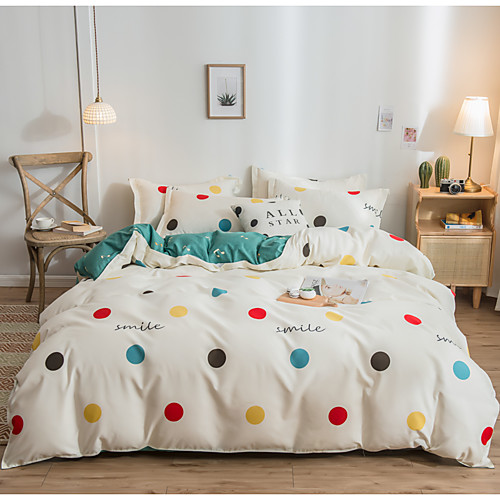 

Print Home Bedding Duvet Cover Sets Soft Microfiber For Kids Teens Adults Bedroom Abstract 1 Duvet Cover 1/2 Pillowcase Shams 1 Flat Sheet