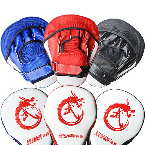 

Boxing Pads Punch Mitts For Boxing Training Kickboxing Sparring Durable Ultra Light (UL) Shockproof Prevent Injury PU(Polyurethane) 1 pcs Adults' - Black Blue Red