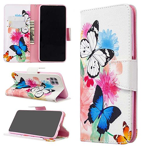 

Case For Huawei P40 Lite/P Smart Z/ Honor 9X Pro Wallet / Card Holder / with Stand Full Body Cases Butterfly PU Leather For Mate 30 Lite/Honor 8A/10 Lite/P20 Lite 2019/Y9 Prime/Y6 2019