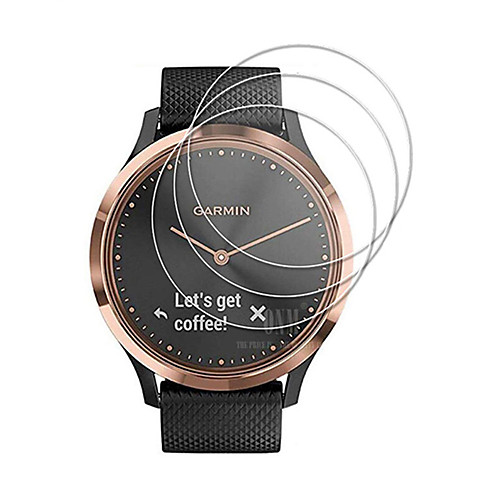 

3Pcs/Lot 9H 2.5D Tempered Glass For Garmin Vivomove HR Screen Protector