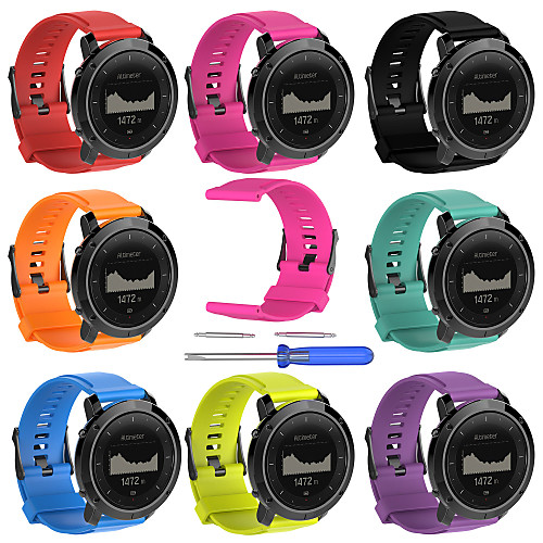 

Watch Band for SUUNTO Traverse Suunto Sport Band Silicone Wrist Strap
