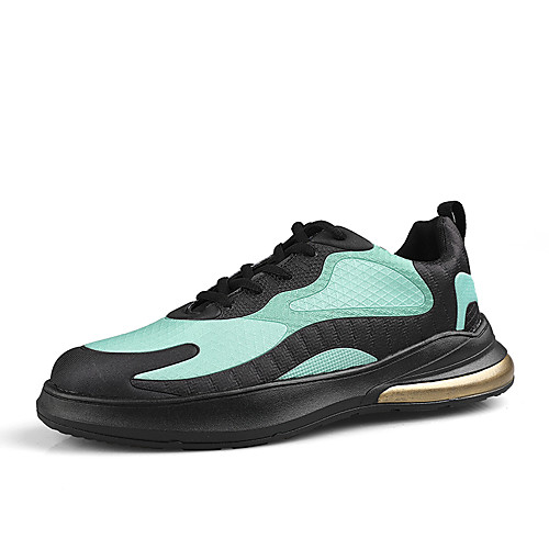 

Men's Mesh Fall / Spring & Summer Trainers / Athletic Shoes Running Shoes / Walking Shoes Breathable White / Black / Gray