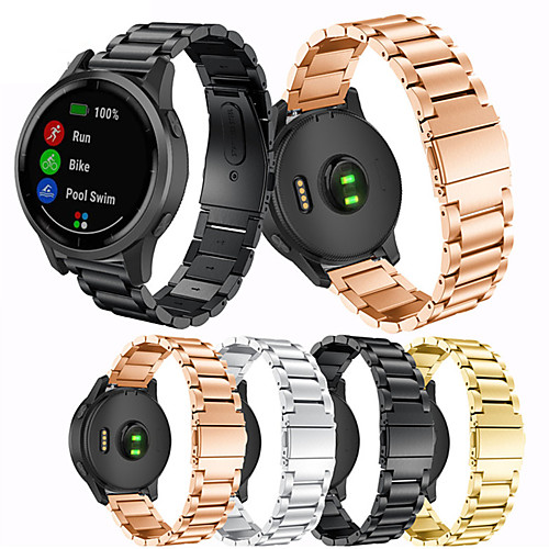 

Sport Style Steel Smart Bracelet for Garmin Vivoactive 4S Fashion Steel High Quality Strap Watch Band for Garmin Vivoactive 4S