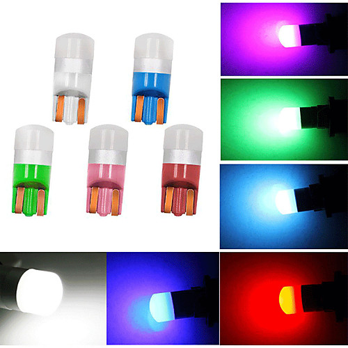 

20pcs High Quality Car LED Lights Bulb T10 3030 1 SMD 12V Auto Multicolor Lamp Cars Styling Parking Fog Light