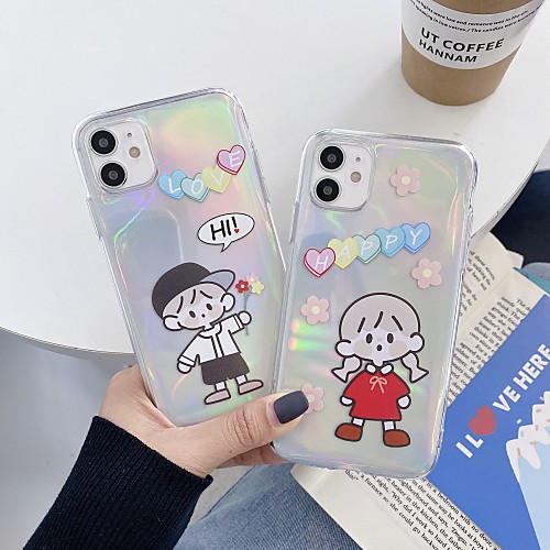 

Case For Apple iPhone 11 / iPhone 11 Pro / iPhone 11 Pro Max Shockproof Back Cover Cartoon TPU