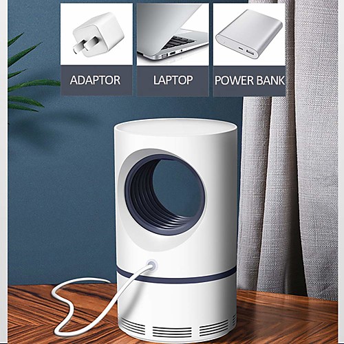 

USB Powered Electric Photocatalytic Anti Mosquito Killer Lamp UV Photocatalys Bug Insect Trap Light Pest Control Repellent