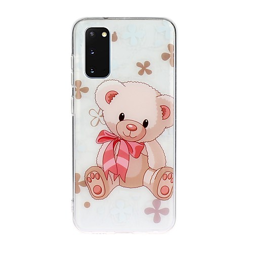 

Case For Samsung Galaxy S10 5G/ Galaxy S20 Ultra / Galaxy S10E Transparent / Pattern Back Cover Animal TPU For Galaxy A51/A71/A20/A20E/A30/A50/A70/Note 10 Plus