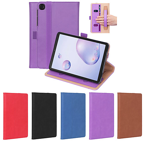 

Case For Samsung Tablet Galaxy Tab A 8.4 (2020) Card Holder / Shockproof Full Body Cases Solid Colored TPU