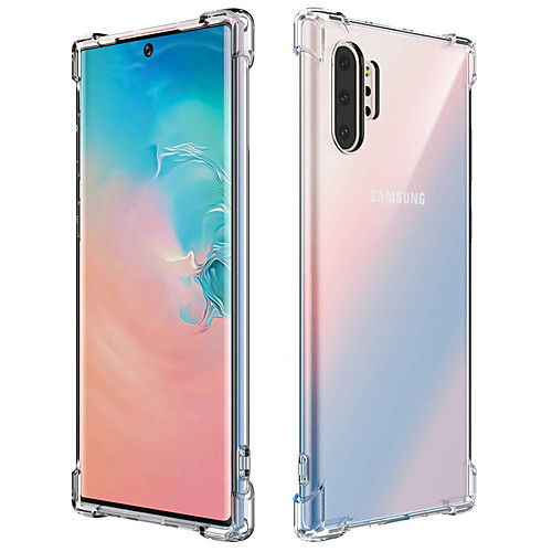 

Case For Samsung Galaxy Note 9 / Samsung Note 10 / Note10 Pro / Note8 / Transparent Back Cover Solid Colored TPU