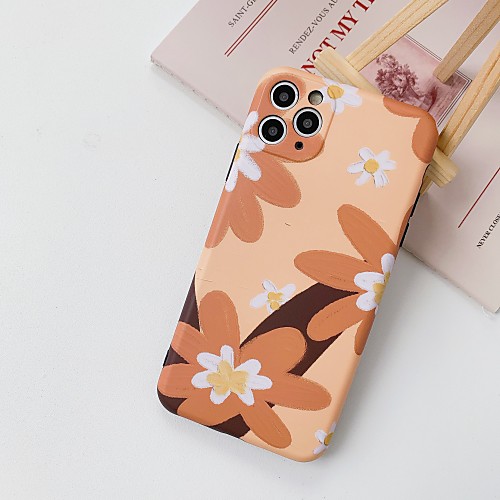 

Phone Case For Apple Back Cover iPhone 11 iPhone XR iPhone 11 Pro iPhone 11 Pro Max iPhone XS Max Shockproof Flower / Floral TPU