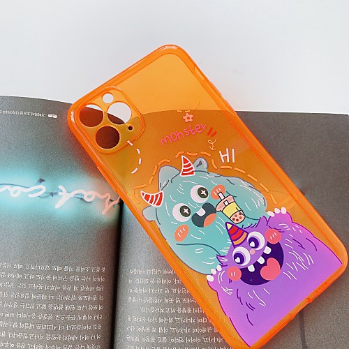 

Case For Apple iPhone 11 / iPhone 11 Pro / iPhone 11 Pro Max Shockproof Back Cover Cartoon TPU