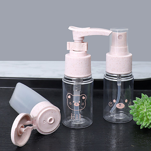 

3pcs Travel Bottle Plastic Waterproof Casual Daily