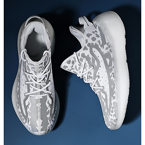 

Men's Spring & Summer Casual Daily Trainers / Athletic Shoes Tissage Volant White / Black / Brown