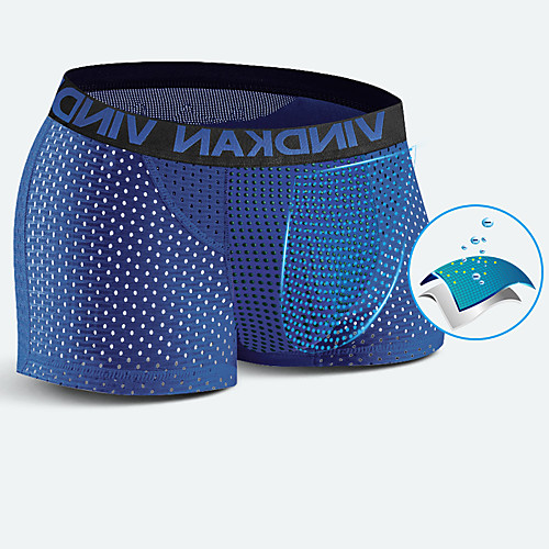 

Men's Sports Underwear Sport Briefs Sports & Outdoor Boxer Briefs Bottoms Mesh Modal Winter Running Walking Jogging Training Quick Dry Breathable Soft Sport Black Red Blue / Stretchy