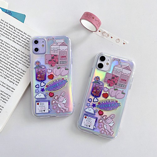 

Case For Apple iPhone 11 / iPhone 11 Pro / iPhone 11 Pro Max Shockproof Back Cover Cartoon TPU