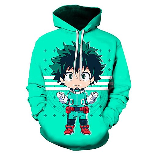 

Inspired by My Hero Academia / Boku No Hero Cosplay Costume Hoodie Terylene Print Printing Hoodie For Women's / Men's