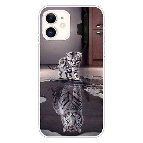 

Case For Apple iPhone 11 11 Pro 11 Pro Max X XR XS Max 8 Plus 7 Plus 6S Plus 8 7 6 6s SE 5 5S Transparent Pattern Back Cover Dream Cat Soft TPU
