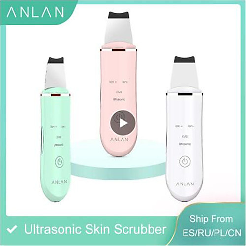 

Ultrasonic Skin Scrubber Deep Face Cleaning Machine Peeling Shovel Facial Pore Cleaner Face Skin Scrubber Lift Machine