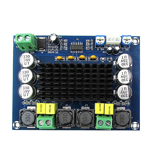

TPA3116D2 XH-M543 Dual-channel Stereo High Power Digital Audio Amplifier Board 2120W Amplificador DIY Module 12V-24V