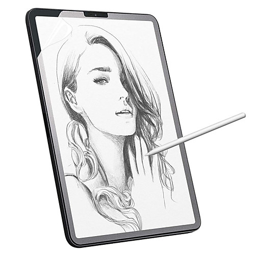 

Screen Protector Compatible For iPad Pro 12.9 (2020) / iPad Pro 11 (2020) Draw and Sketch For Apple Pencil Like on Paper PT Matte Screen Protector For iPad Pro 12.9 / iPad Pro 11 (2020 / 2018)