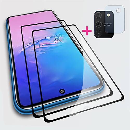 

3 in 1 2pcs Glass Screen Protector and 1pc Lens Protective Film for Samsung Galaxy Note 10 Lite S10 Lite A01 A11 A21 A31 A41 A51 A71 A81 A91 A90 5G A80 A70 A60 A50 A40 A30S M31