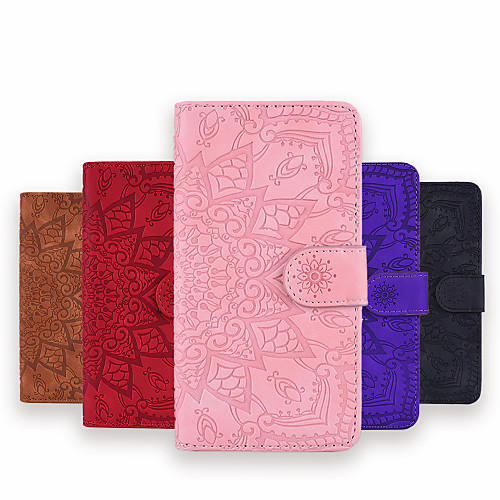 

Case For Xiaomi Redmi Note9 pro max K30 Redmi 6 Pro Redmi 7 Mi 8 Lite Wallet Card Holder with Stand Full Body Cases Flower PU Leather for note10 pro note10