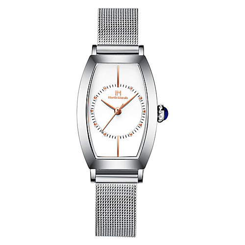 

Women's Quartz Watches Elegant Fashion Silver Rose Gold Stainless Steel Quartz Rose Gold Silver / Black Silvery / White Water Resistant / Waterproof Analog