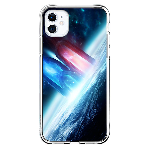 

Case For Apple iPhone 11 11 Pro 11 Pro Max XS XR XS Max 8 Plus 7 Plus 6S Plus 8 7 6 6s SE 5 5S Transparent Universe Pattern Fall Proof Back Cover Soft TPU
