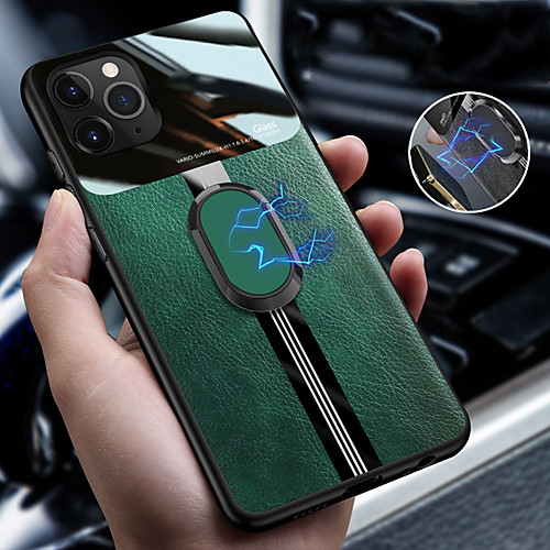 

iPhone11Pro Max eye Protection Pattern Anti-fingerprint Mobile Phone Case XS Max With Magnetic Ring Holder 6 7 8Plus SE 2020 Protective Case