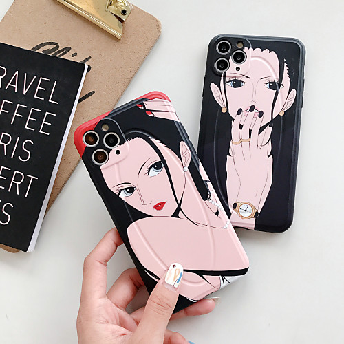 

Case For Apple iPhone 11 / iPhone 11 Pro / iPhone 11 Pro Max Shockproof Back Cover Cartoon TPU