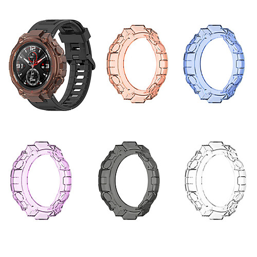 

For Amazfit T-Rex(A1918) Replacement TPU Protective Case Cover Shell Transparent