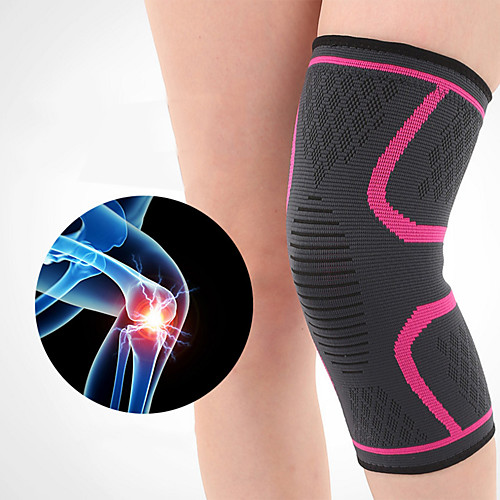 

Knee Brace Knee Sleeve for Joint Pain and Arthretith Marathon Running Anti-slip Strap Compression Collision Avoidance Fast Dry Breathable Women's Men's Emulsion Spandex Fabric 1 PC Sports Daily Wear