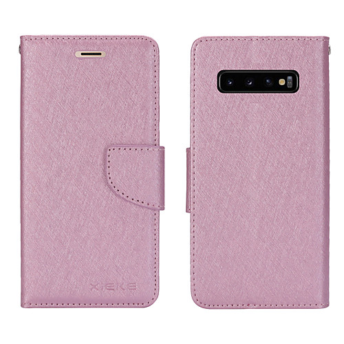 

Case For Samsung Galaxy S20/S20 Plus/S20 Ultra/S10/S10E/S10 Plus/S10 5G/S9/S9 Plus/A10S/A10/A20/A20S/A30 Card Holder / Shockproof / Flip Full Body Cases Solid Colored PU Leather / TPU