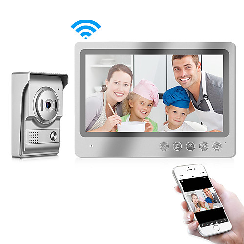 

9 inch Indoor Monitor Wifi Video Door Phone Intercom System Doorbell Camera Intercom Video Doorbell Support App IOS and Android Smart Phone Control