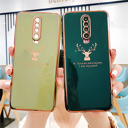 

Phone Case For Xiaomi Back Cover Xiaomi Mi 10 Xiaomi Mi 10Pro Xiaomi Poco X2 Poco F2 Pro Plating Solid Color TPU