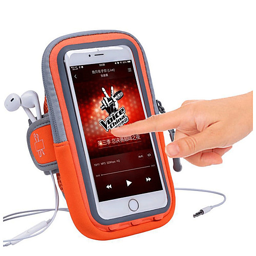 

Phone Armband Running Armband for Hiking Outdoor Exercise Running Traveling Sports Bag Reflective Adjustable Waterproof Waterproof Material Women's Men's Running Bag Adults