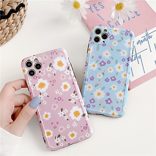 

Art Floral Daisy Phone Case For iPhone 11 Pro max X XR XS Max se 2020 7 8 7Plus Fashion Daisy Flower Case Soft TPU Back Cases Cover