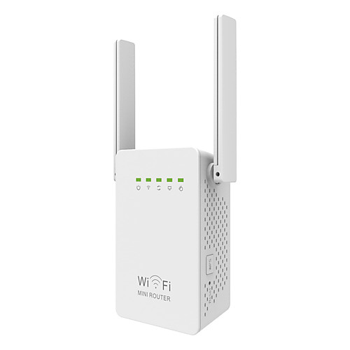 

Mk02 Wireless Repeater 300 Mbps Double Antenna Wifi Wireless Ap Signal Amplifier
