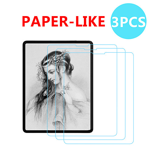 

3PCS Paper Like Screen Protector Film Matte PET Anti Glare Painting For Apple iPad 10.5 10.2 11 air3