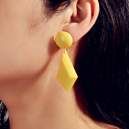 

Women's Earrings Geometrical Duck Wedding European Trendy Fashion Cute French Earrings Jewelry Yellow For Party Evening Engagement Birthday Beach Promise 1 Pair