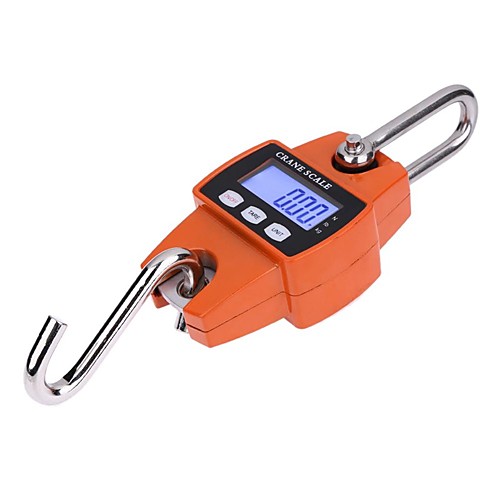 

300kg Crane Scale LCD Digital Electronic Heavy Duty Hanging Hook Mini Weight Scale