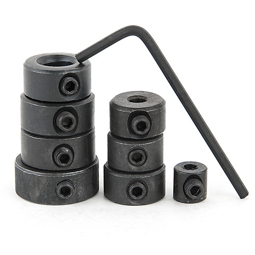

8pcs Woodworking Drill Bit Depth Stop Collars Ring Po Sitioner Locator Portable Hot Collars Ring Positioner Drill Locator