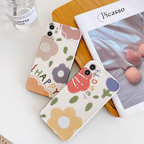 

Case For Apple Shockproof / Pattern Full Body Cases Flower TPU