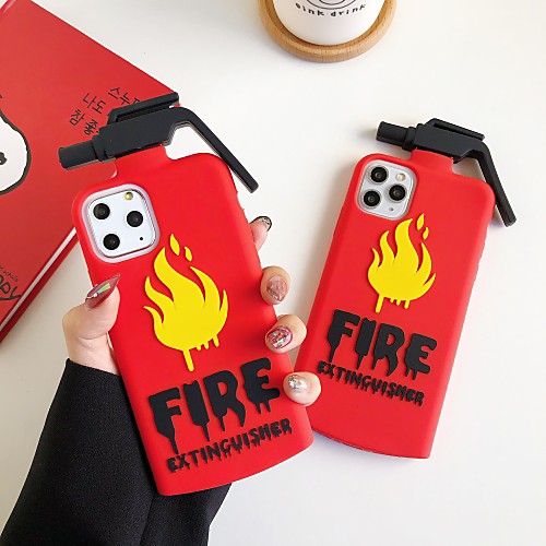 

Case For Apple iPhone 11 / iPhone 11 Pro / iPhone 11 Pro Max Shockproof Back Cover Cartoon Silica Gel