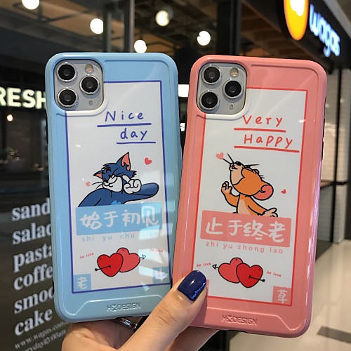 

Case For Apple iPhone 11 / iPhone 11 Pro / iPhone 11 Pro Max Shockproof Back Cover Cartoon TPU