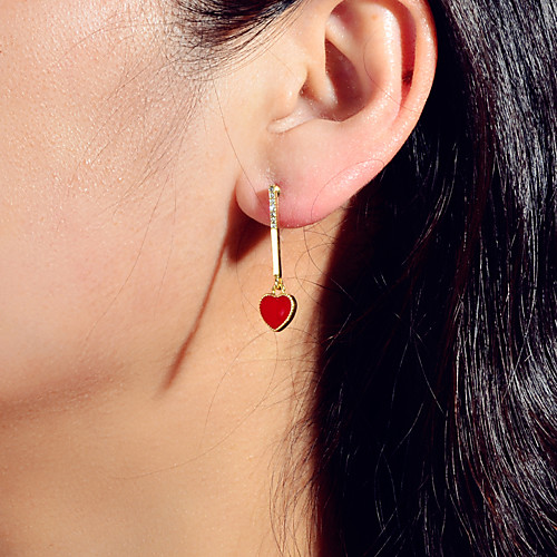 

Women's Earrings Geometrical Wedding European Trendy Korean Fashion Modern Earrings Jewelry Gold For Birthday Party Evening Engagement Vacation Beach 1 Pair