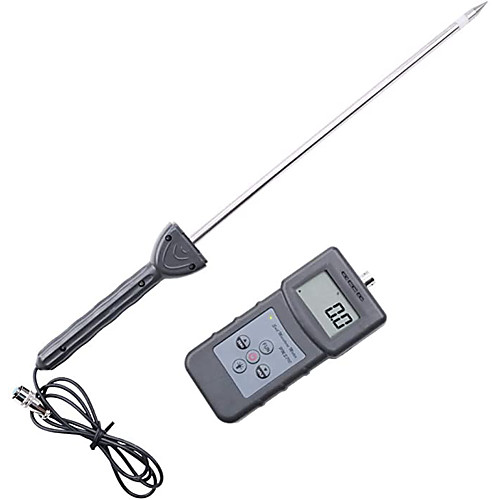 

Soil Moisture MeterDigital Soil Temperature Moisture Meter TesterRiver Sand Soil Hygrometer Temperature Humidity Tester with Probe Stainless Steel Needle