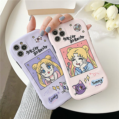 

Cute Cartoon Alice Mermaid Princess Kawaii Girl Jasmine Relief Phone Cases for iphone 11 Pro Max 8 7 Plus X XS XR se 2020 Cover
