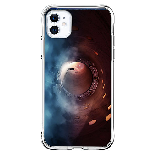

Case For Apple iPhone 11 11 Pro 11 Pro Max XS XR XS Max 8 Plus 7 Plus 6S Plus 8 7 6 6s SE 5 5S Transparent SpaceX Pattern Fall Proof Back Cover Soft TPU