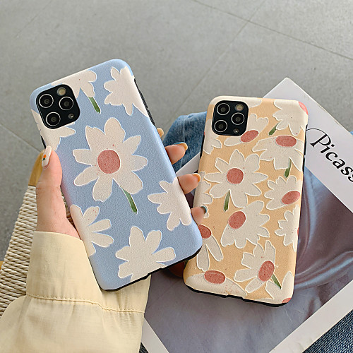 

Case For Apple iPhone 11 / iPhone 11 Pro / iPhone 11 Pro Max Shockproof Back Cover Flower TPU